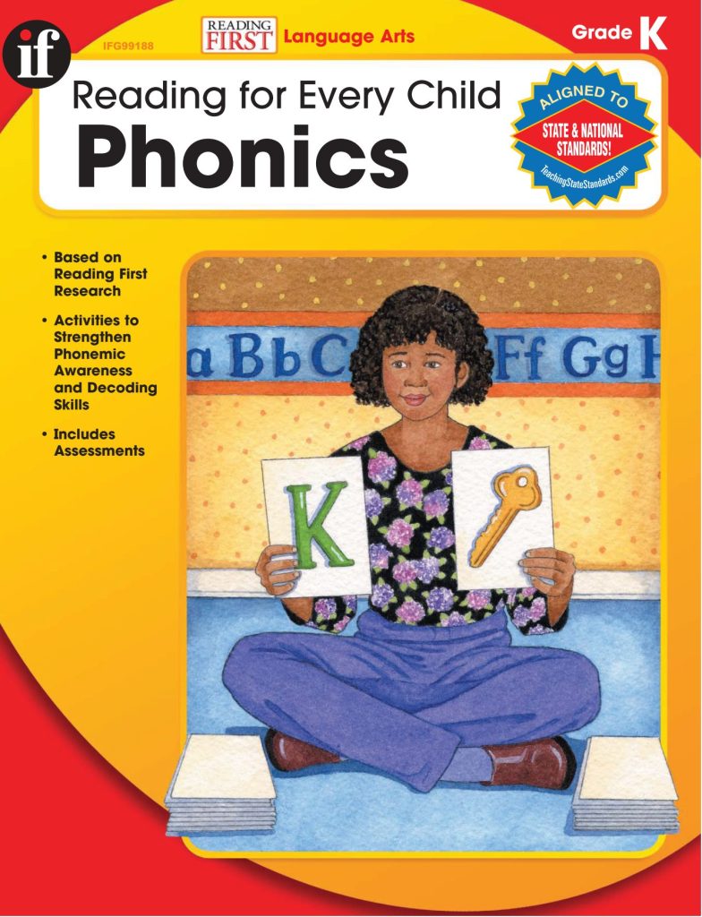 Rich Results on Google's SERP when searching for 'Reading for Every Child Phonics, Grade K'