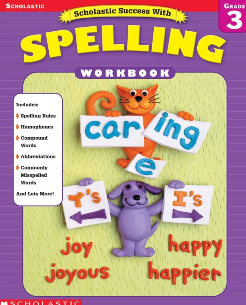Rich Results on Google's SERP when searching for 'Scholastic Success Spelling Workbook 3'