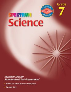 Rich Results on Google's SERP when searching for 'Spectrum Science Workbook 7'