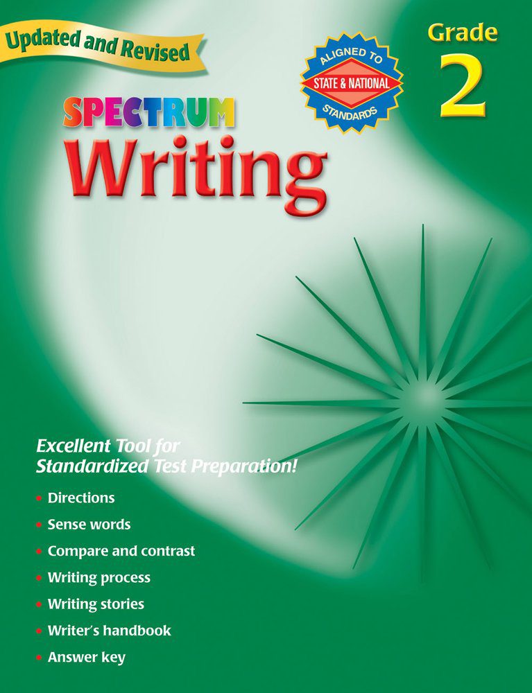 Rich Results on Google's SERP when searching for 'Spectrum Writing Workbook 2'