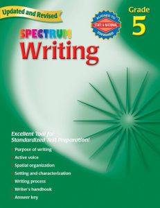 Rich Results on Google's SERP when searching for 'Spectrum Writing Workbook 5'