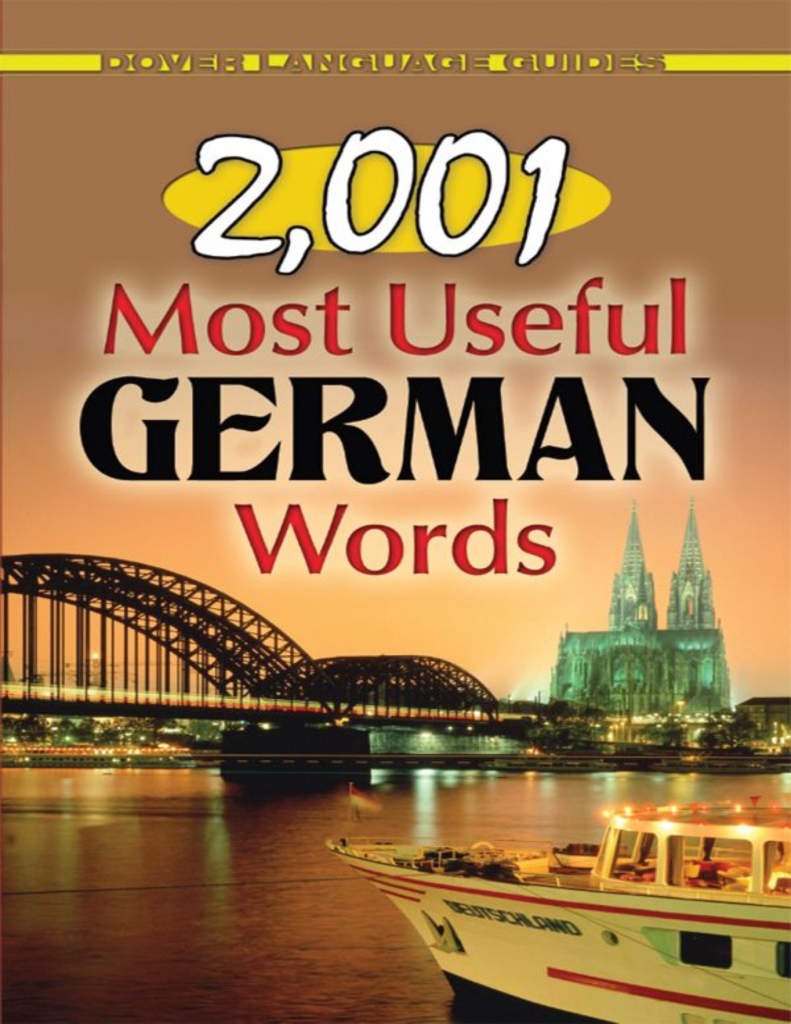 Rich Results on Google's SERP when searching for '2,001 Most Useful German Words Book'