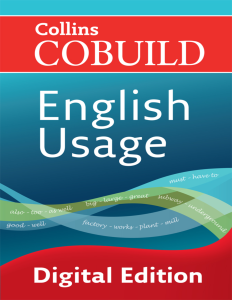 Rich Results on Google's SERP when searching for 'Collins Cobuild English Usage Book'