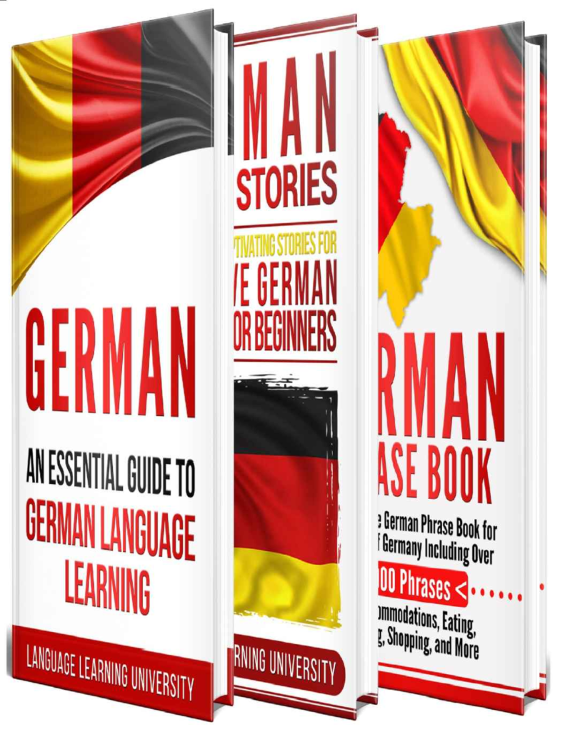 Rich Results on Google's SERP when searching for 'German For Beginners Including Books'