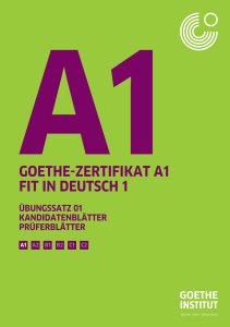 Rich Results on Google's SERP when searching for 'Goethe Zertifikat A1 Fit In Deutsch 1 Ubungssatz 01 Kandidatenblatter Pruferblatter'