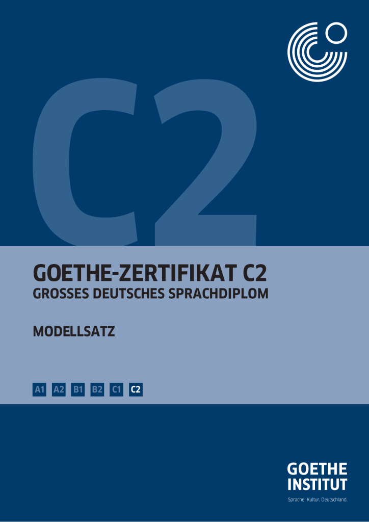 Rich Results on Google's SERP when searching for 'Goethe Zertifikat Pruefung C2 Grosses Deutsches Sprachdiplom Modellsatz'