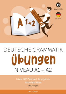 Rich Results on Google's SERP when searching for 'Deutsche Grammatik Übungen Niveau A1+A2'
